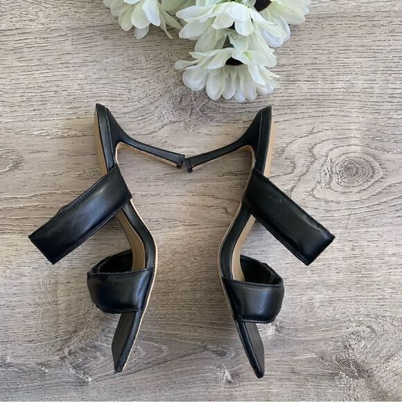 BLACK HEEL MULES - Picture 5 of 10